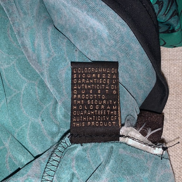 Roberto Cavalli silk blend feather print top - Picture 11 of 12